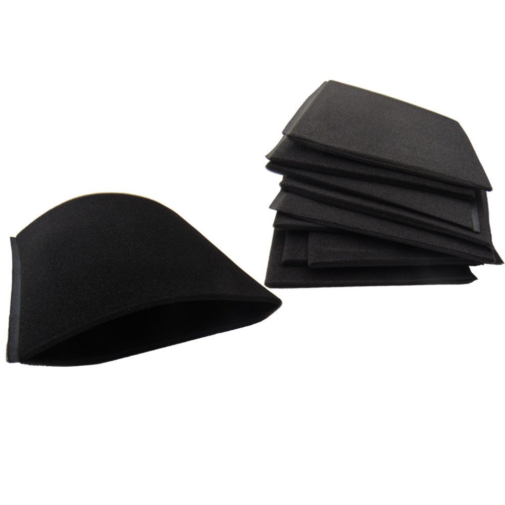 Trade-Shop Ersatzfilter 10x für Einhell TH-VC1930SA H-NS1250 H-NT1815 H-VC1100 YPL-SM1400, Zubehör für Einhell 23.511.30, 2351130, 23.511.32, 2351132, 23.511.36, 2351136, Staubsauger-Zubehör / aus hochwertigem Schaumstoff