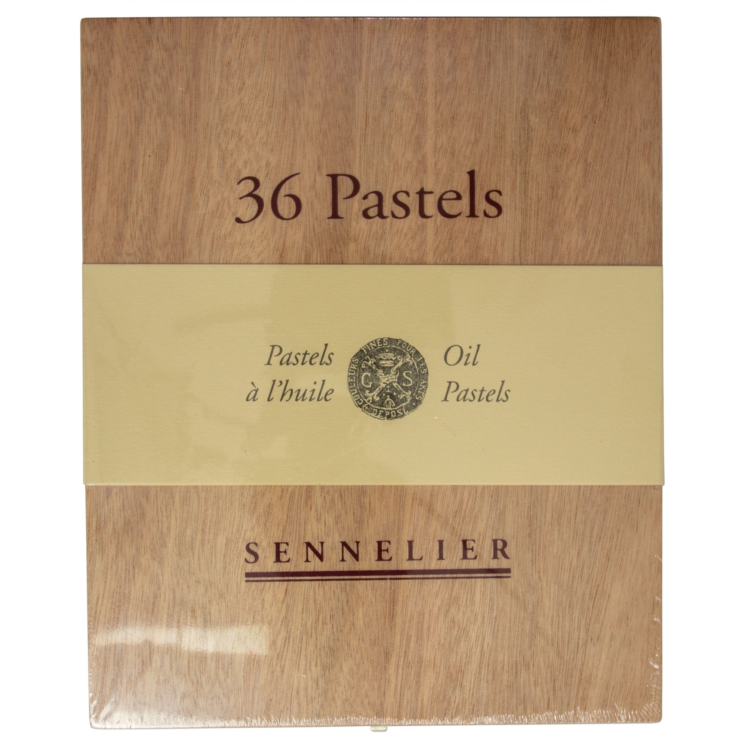 SENNELIER Ölfarbe Oil Pastels - Universal Holzkasten mit 36 Ölpastellen - N132518.36