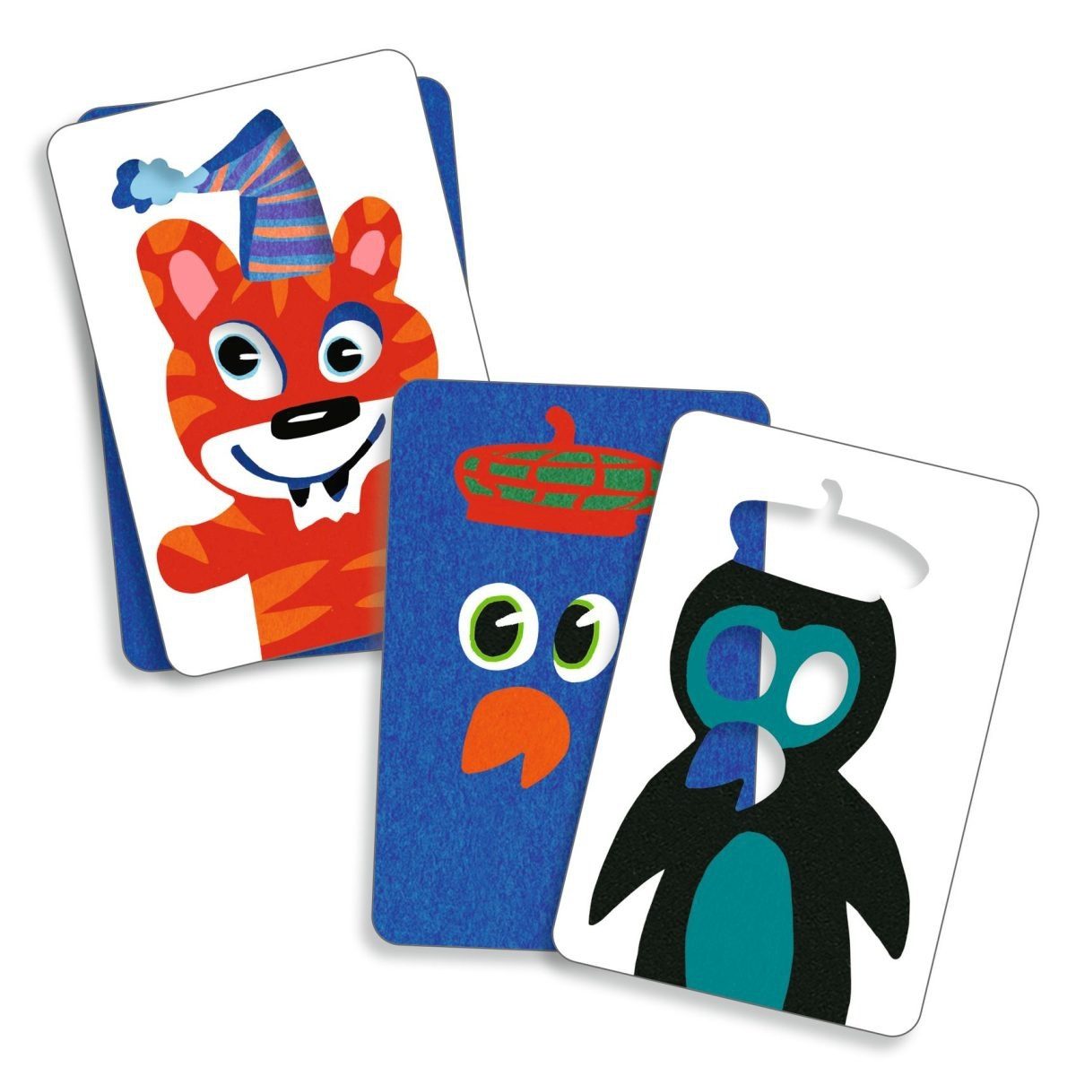 DJECO Spiel Magic Match Zauberspiel mit Karten für Kinder, Kartenspiele: Magic Match, Beobachtungs- und Reaktionsspiel