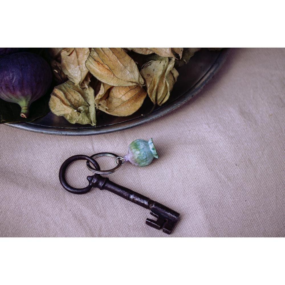 Wildlife Garden Schlüsselanhänger Schlüsselanhänger Mohnkapsel Hellgrün günstig online kaufen