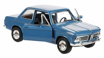 Welly Modellauto BMW 2002 ti Modellauto aus Metall 11,5cm Modell Auto 44 (Rot), Autospielzeug Spielzeug Geschenk Kinder