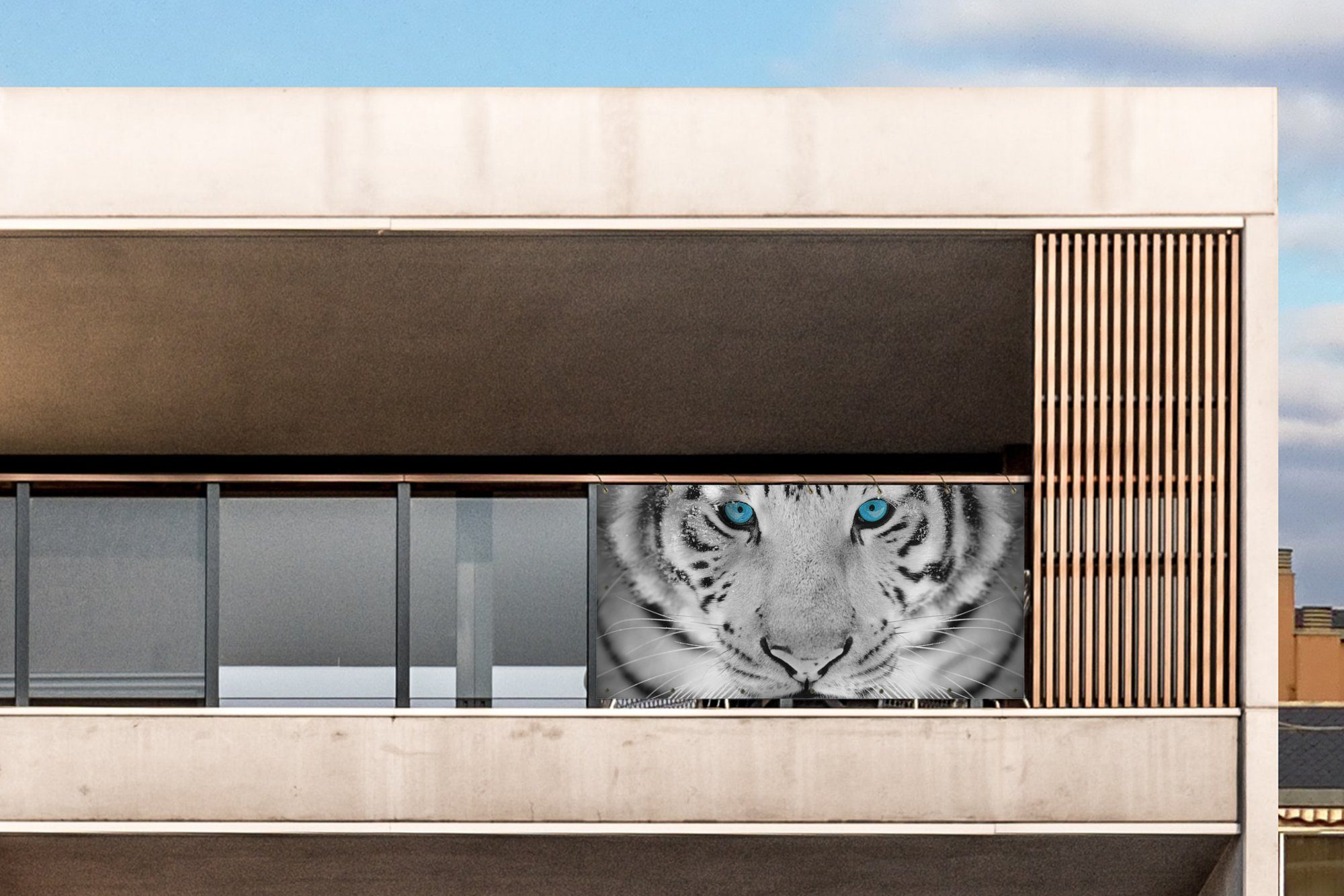 MuchoWow Balkonsichtschutz Tiere - Tiger - günstig online kaufen