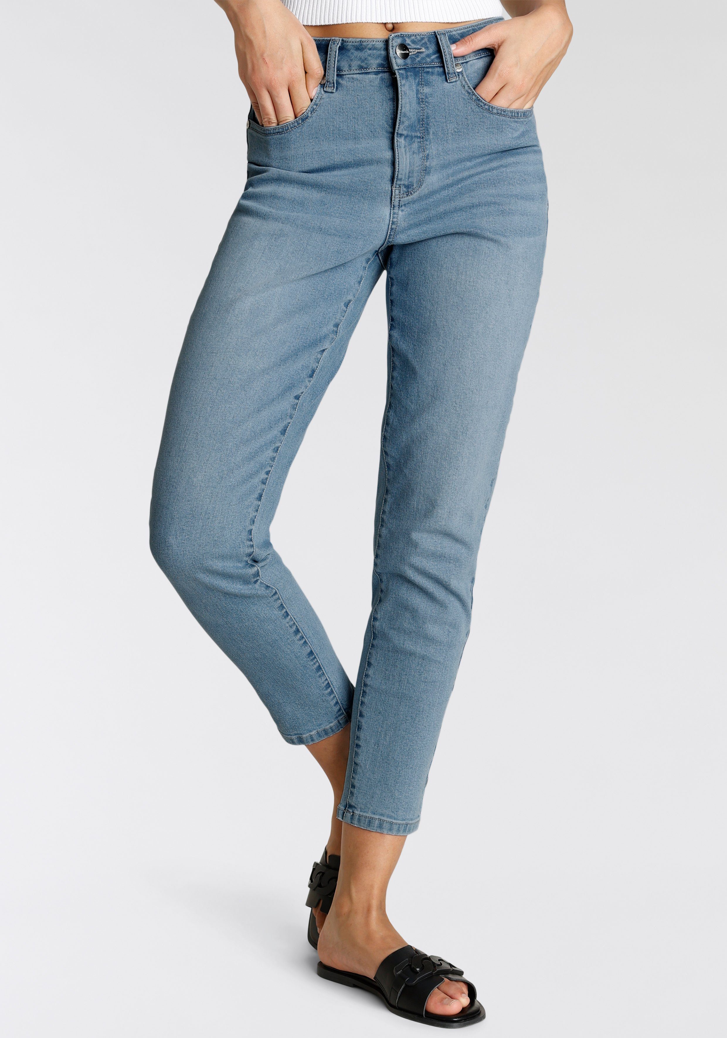 Tamaris Mom-Jeans mit hohem Bund