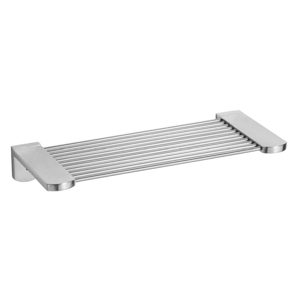 BRILLANTBAD® Duschablage BEO Seifenablage Edelstahl matt für Bad & Küche >> Bohren