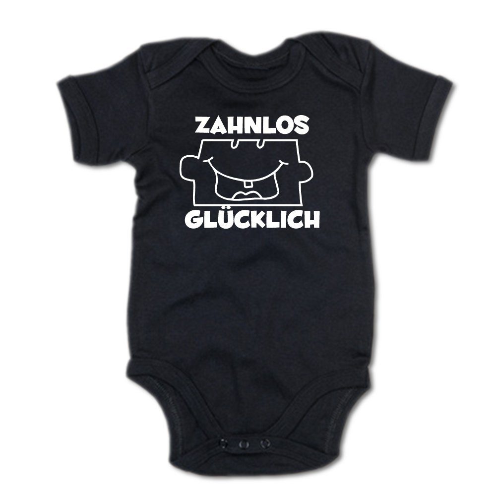 Kurzarmbody Zahnlos glücklich