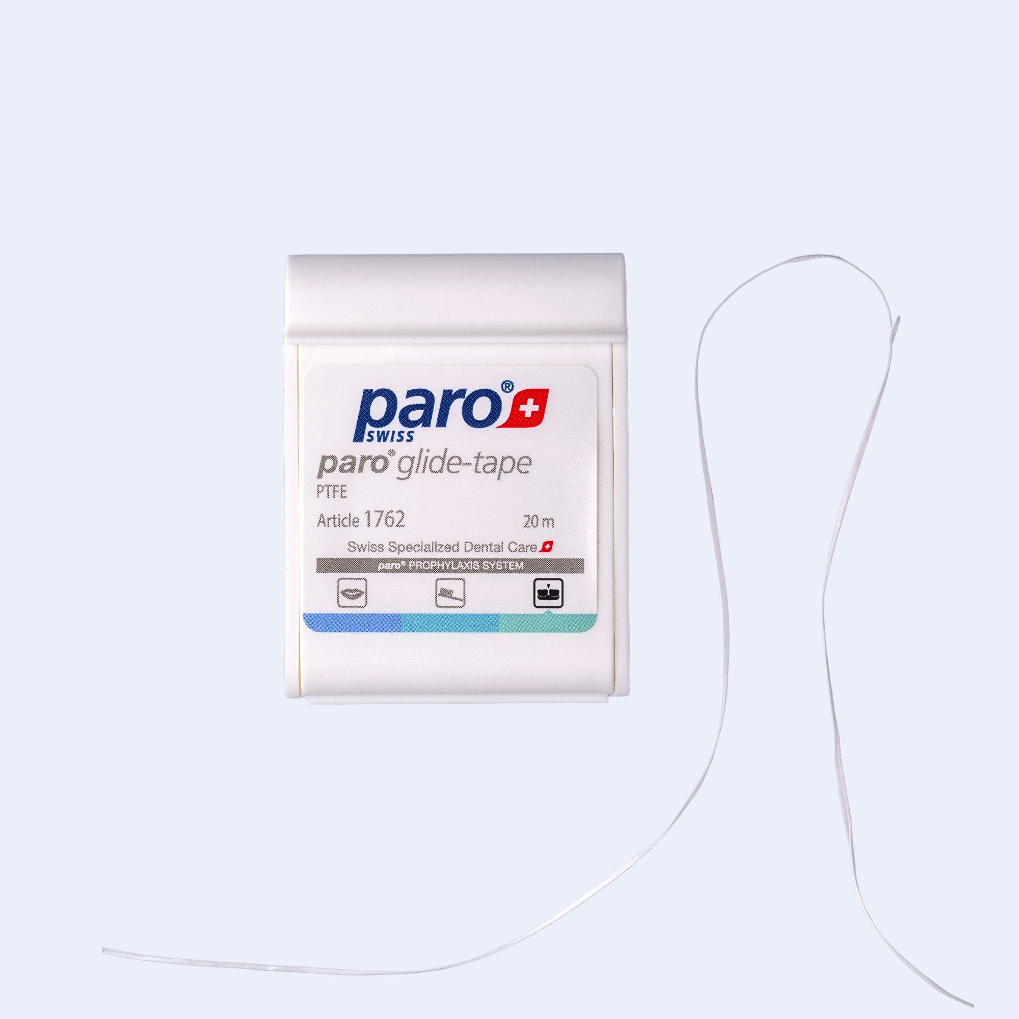 paro Zahnseide glide-tape PTFE-Zahnseide ultrafein, 20 m, (1-St)