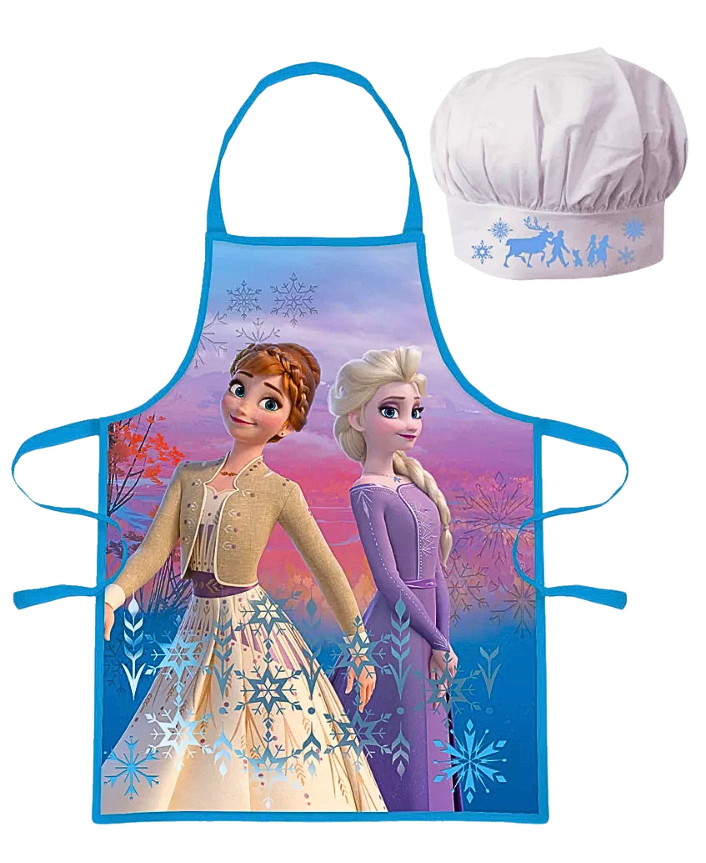 Disney Frozen Kochschürze Elsa & Anna, (2-tlg), Kinder Koch-Set 2 tlg. Back günstig online kaufen