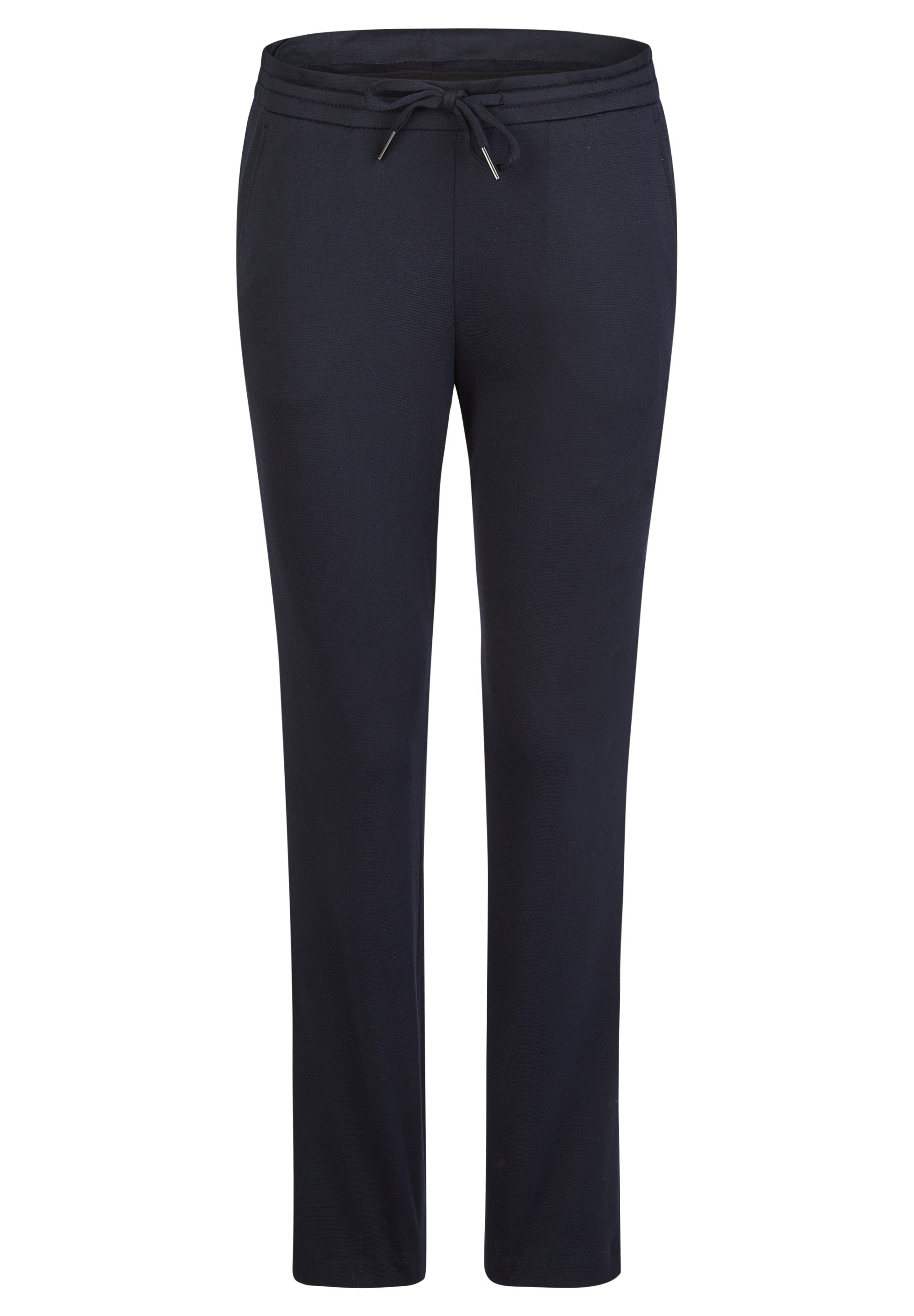 HECHTER PARIS Jogg Pants HECHTER Paris CASUAL Damen-JOGGPANTS Modern-Fit Blau