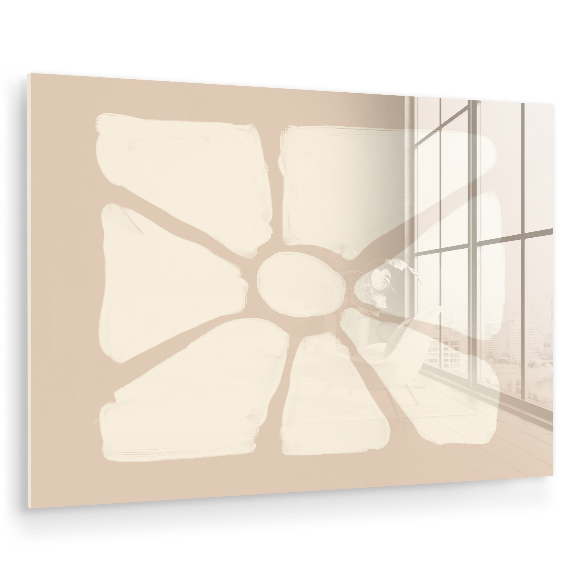 MuchoWow Acrylglasbild Blumen - Pastell - günstig online kaufen