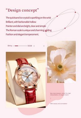 OLEVS Watch, Exquisites Luxuriöse Uhrenset Vielseitige Größe & präzises Quarzwerk