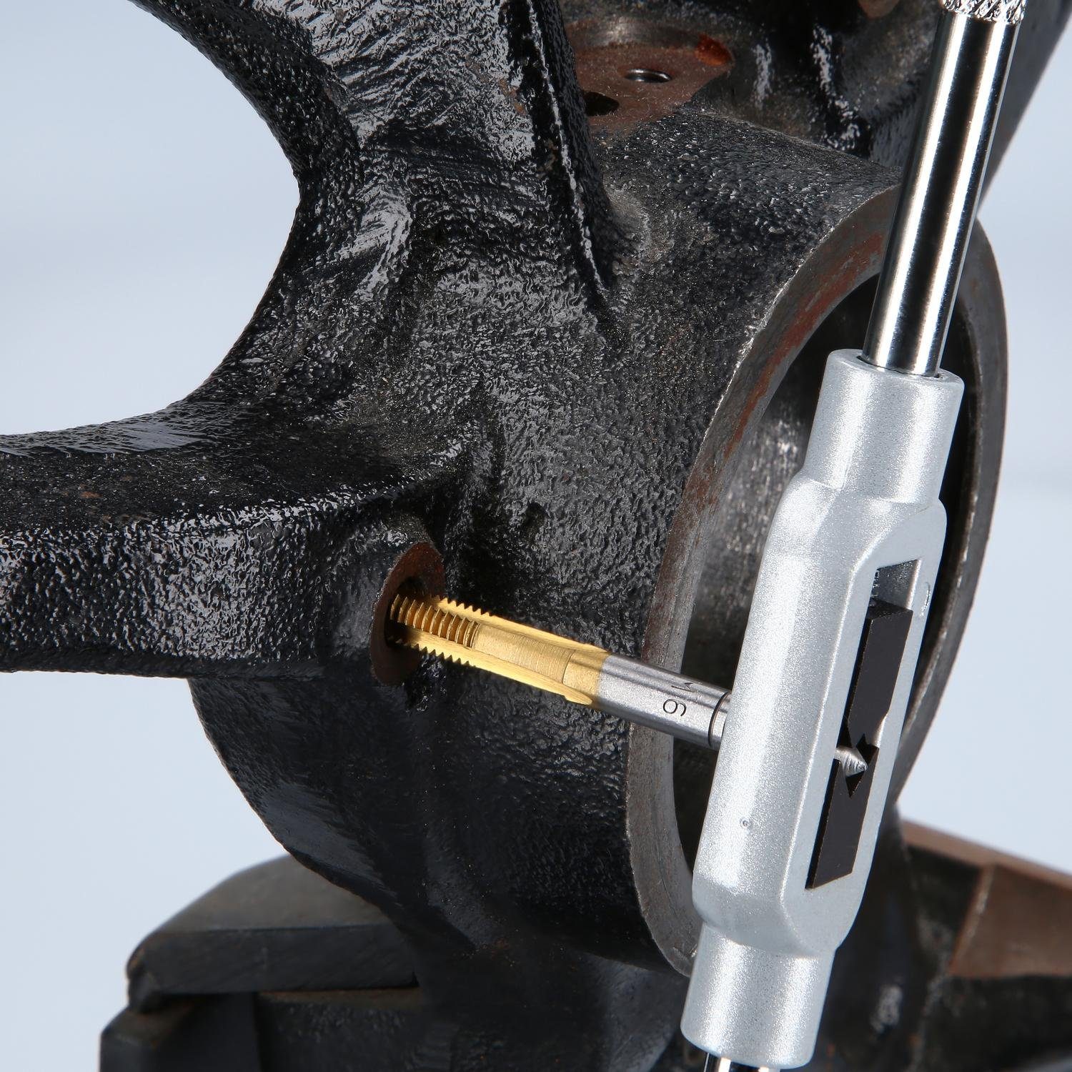 Brilliant Tools Gewindebohrer TiN Gewindeschneidwerkzeug-Satz, 110-tlg günstig online kaufen