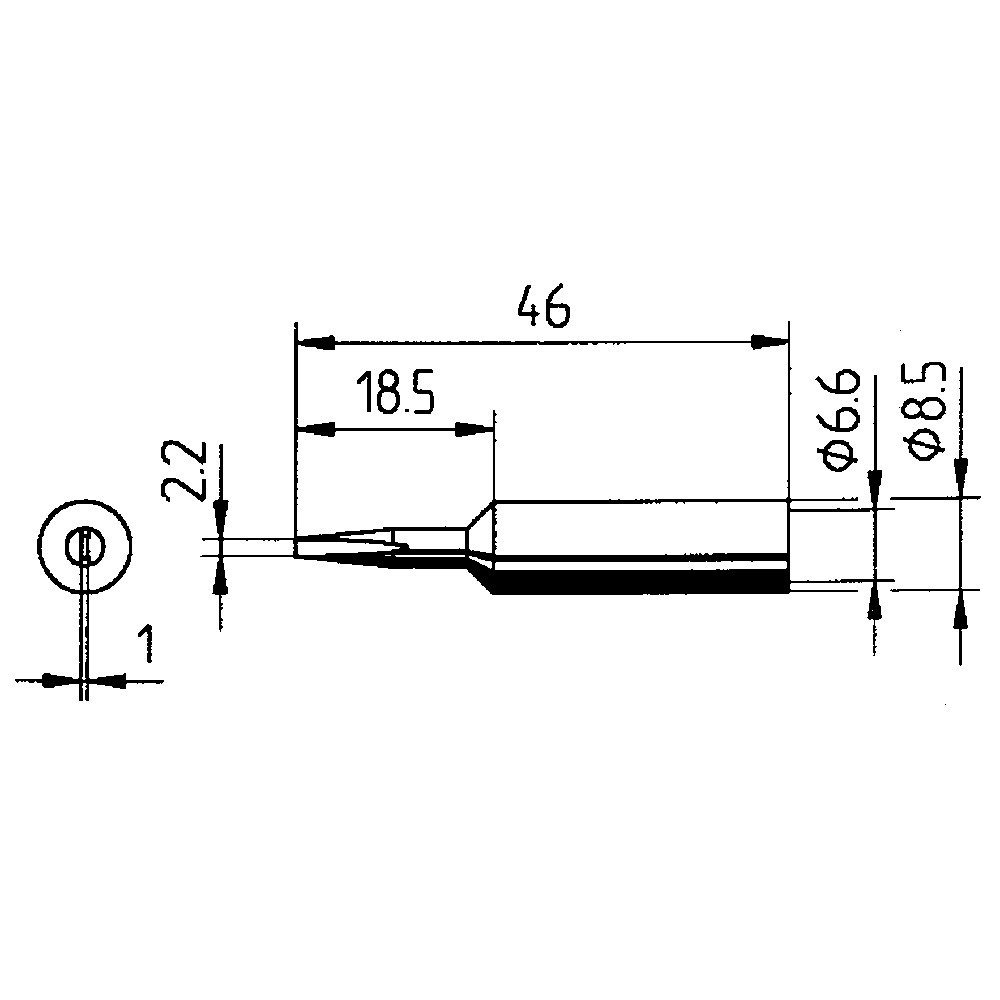 Ersa Lötkolben Lötspitze Serie 0832