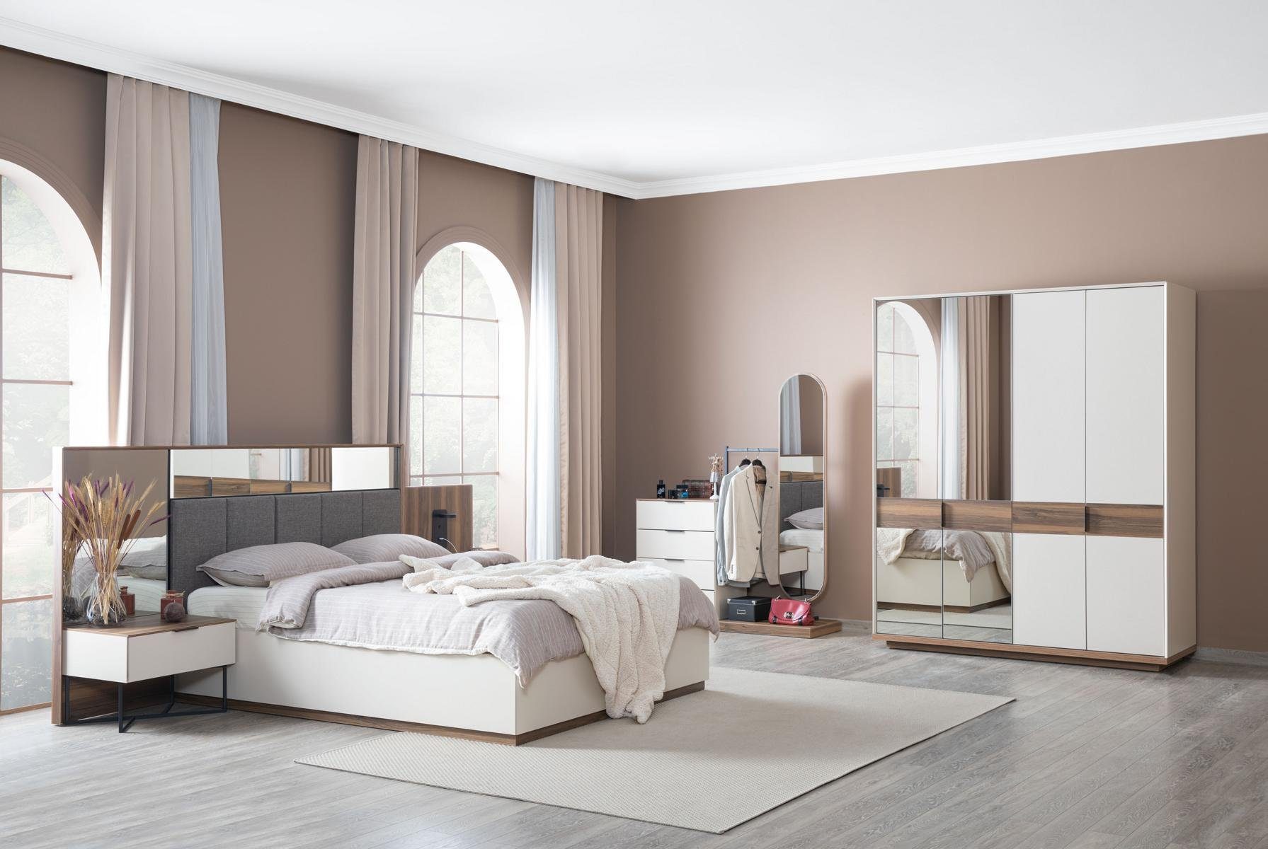 Bett), Nur Betten Design Neu Doppel Modern Elegantes Schlafzimmer in Bett Bett Made Möbel JVmoebel Europe (1-tlg.,