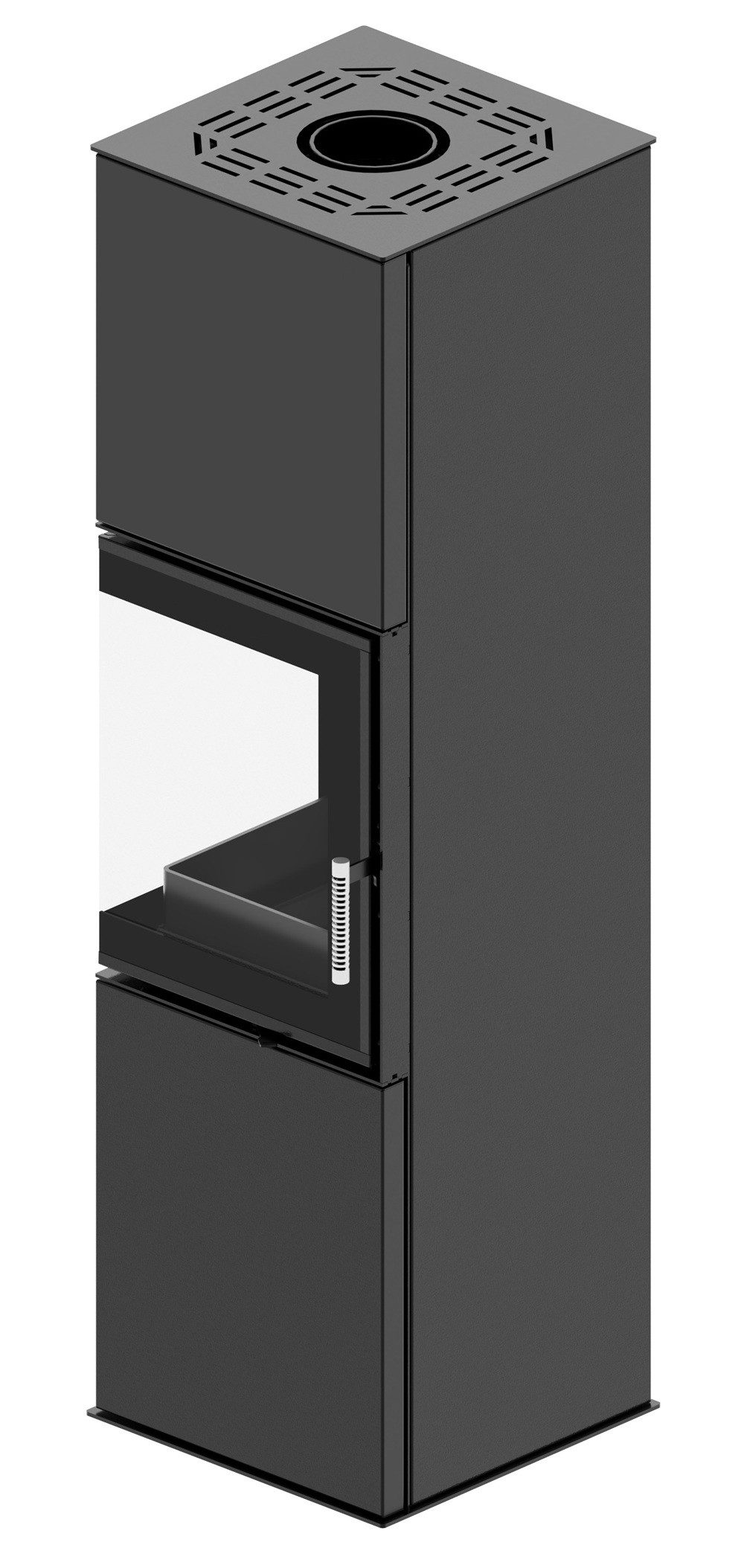 Hitze Kaminofen Eck-Kaminofen Hitze GABI, raumluftunabh. -6,5kW, 6,5 kW