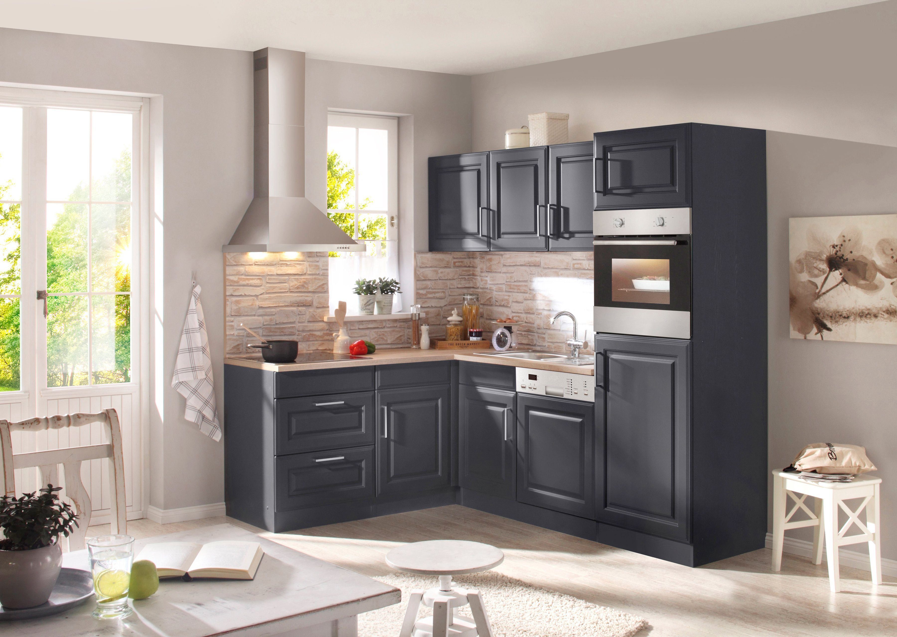 KOCHSTATION Winkelküche KS-Stockholm, Stellbreite 230/170 cm, mit hochwerti günstig online kaufen