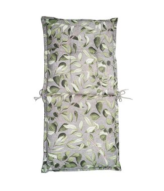 Dehner Polsterauflage Piemonte, Baumwolle/Polyester, ca. 50 x 52 x 50 cm, Stuhlkissen wasserabweisend, Polster für Gartenstühle