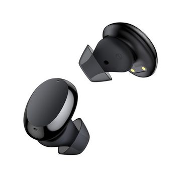 Baseus Encok W11 TWS Wasserdicht IPX8 Schwarz Bluetooth-Kopfhörer (Bluetooth, touch control, Bluetooth 5.0, Wasserfestigkeit IPX4-Klasse, USB Typ C, Reichweite : 10 m, Siri)