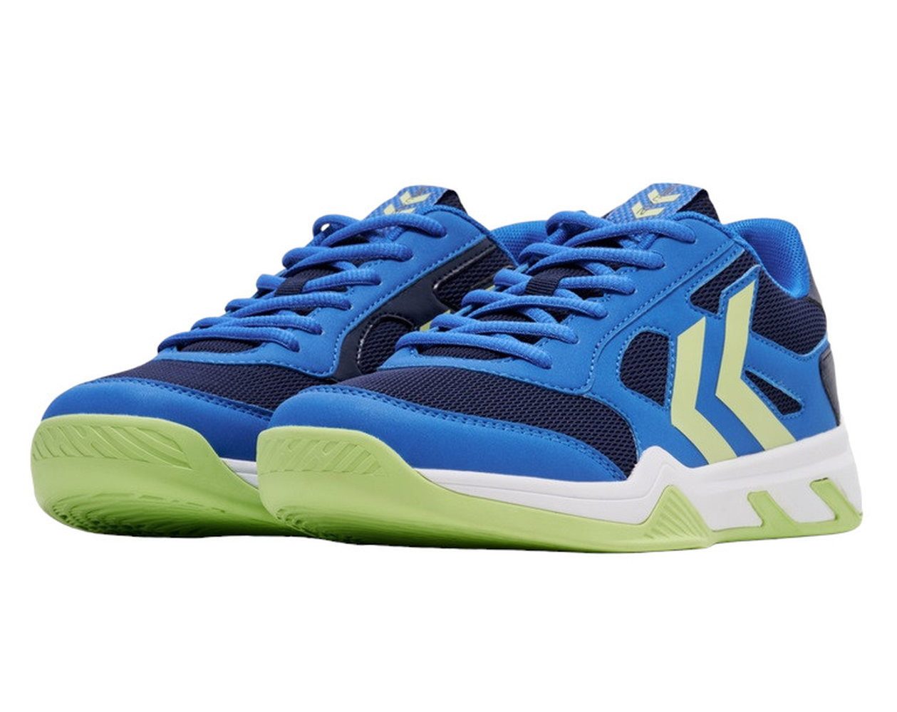 hummel Hallen-Indoorschuhe Teiwaz V dunkelblau Herren Badmintonschuh