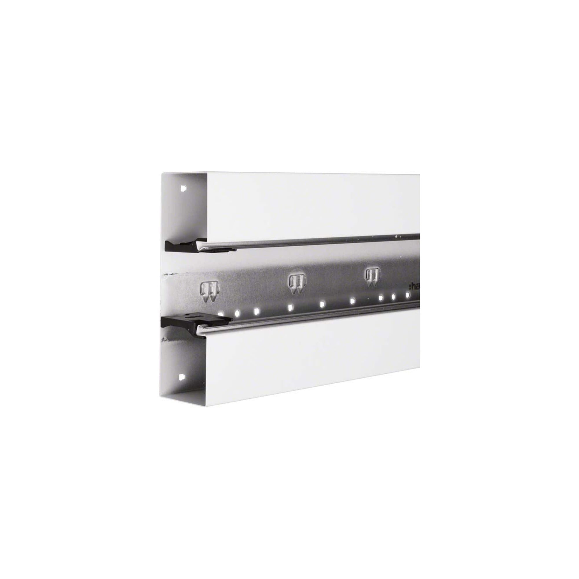 Hager Sanitär-Installationsset Tehalit Brüstungskanal-Unterteil 68x210mm Stahl BRS652101 vws 2 Stk