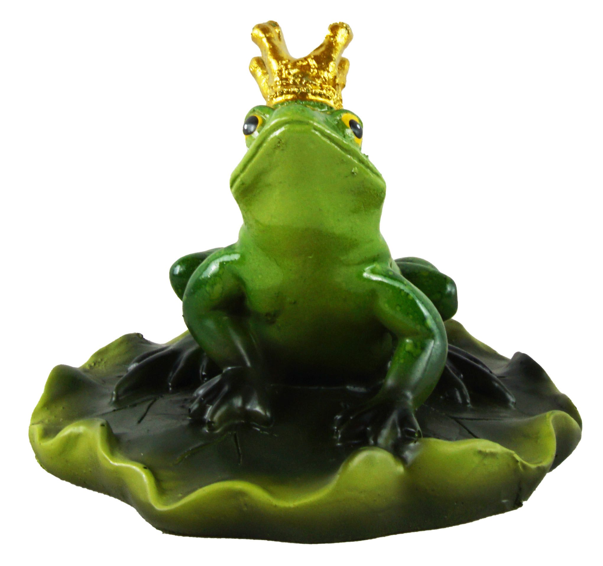 Posiwio Teichfigur Bezaubernde Teichdekoration Froschkönig auf günstig online kaufen