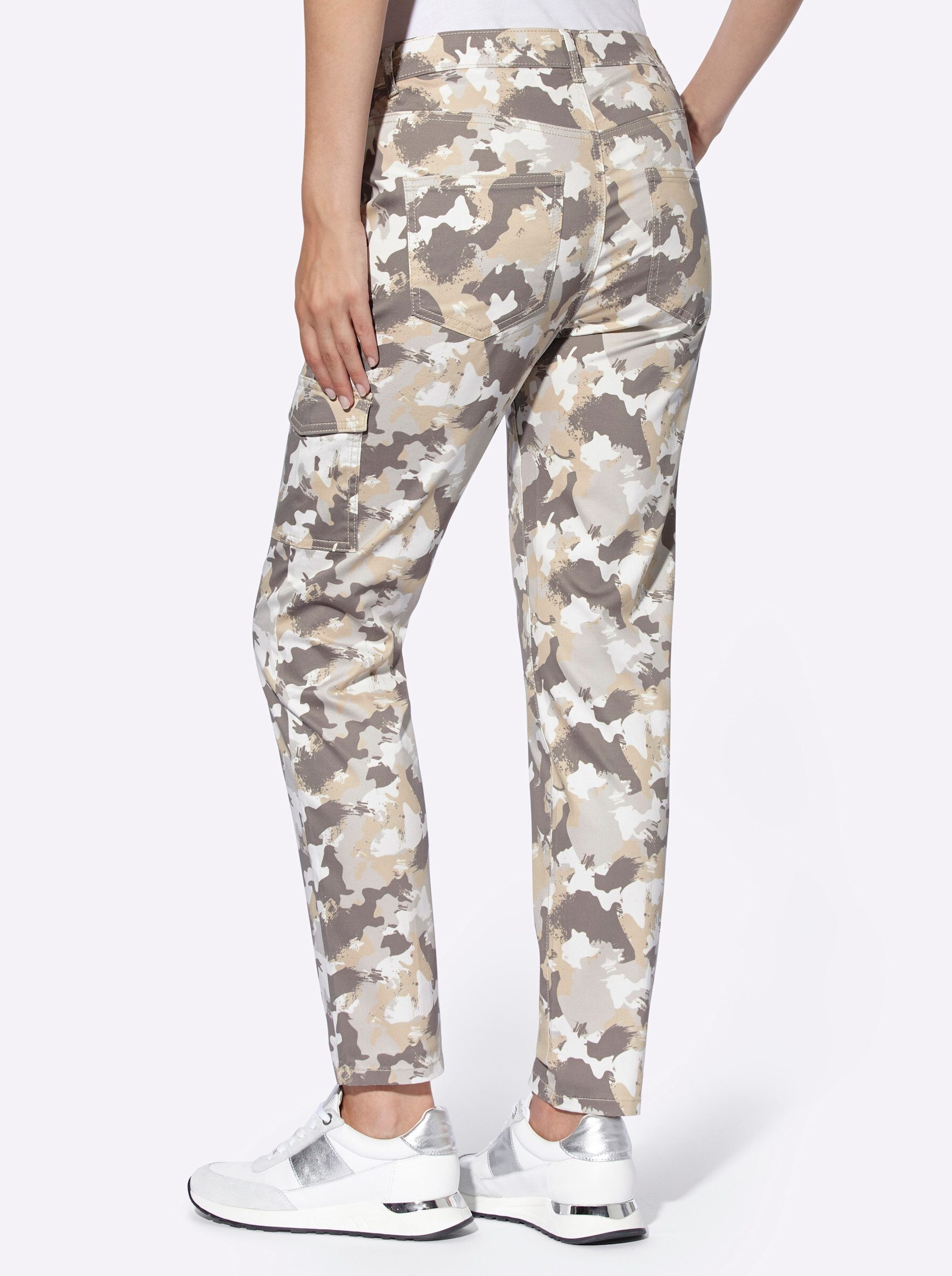 heine Jerseyhose Druck-Hose normal