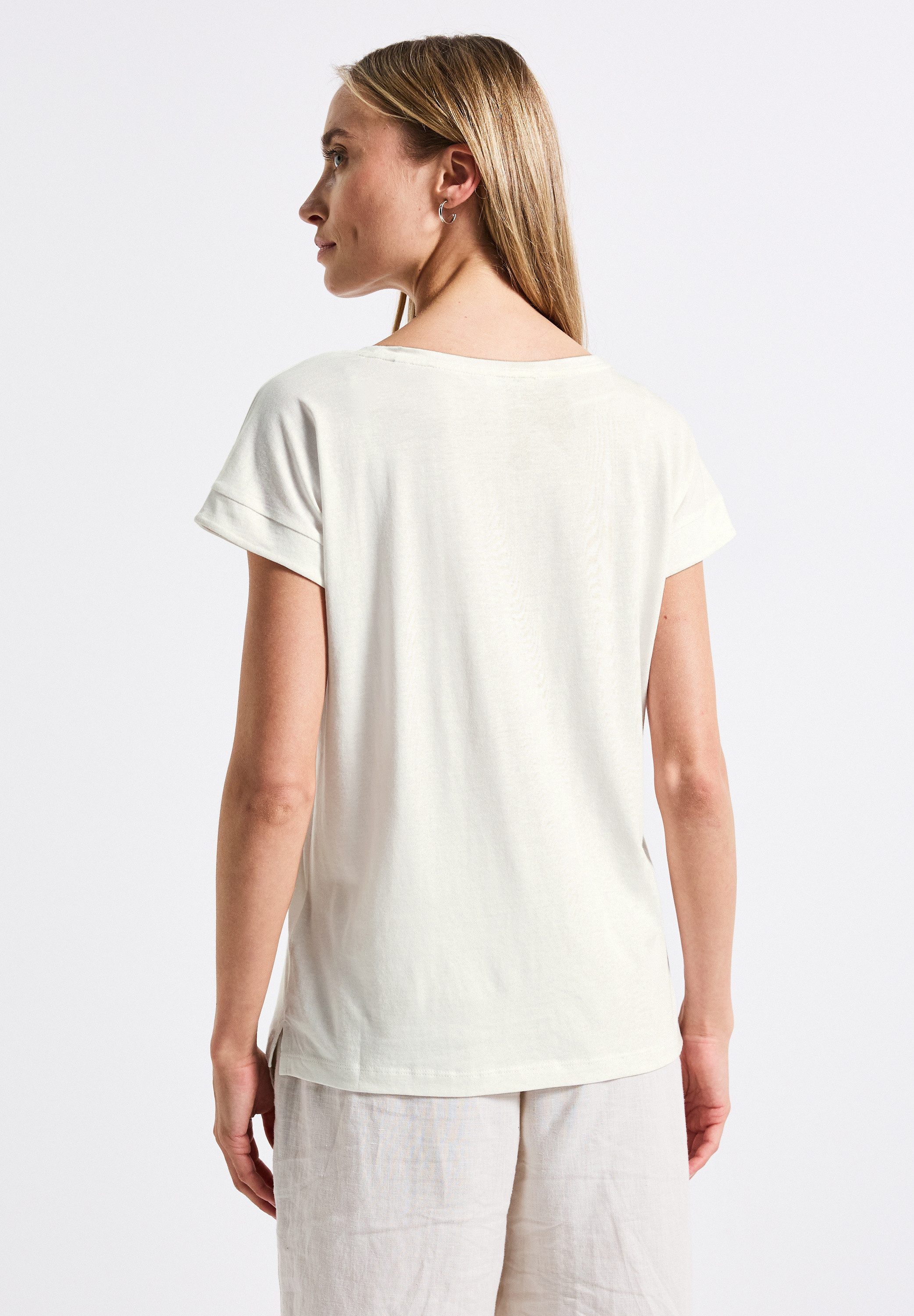 STREET ONE T-Shirt mit Rundhalsausschnitt günstig online kaufen