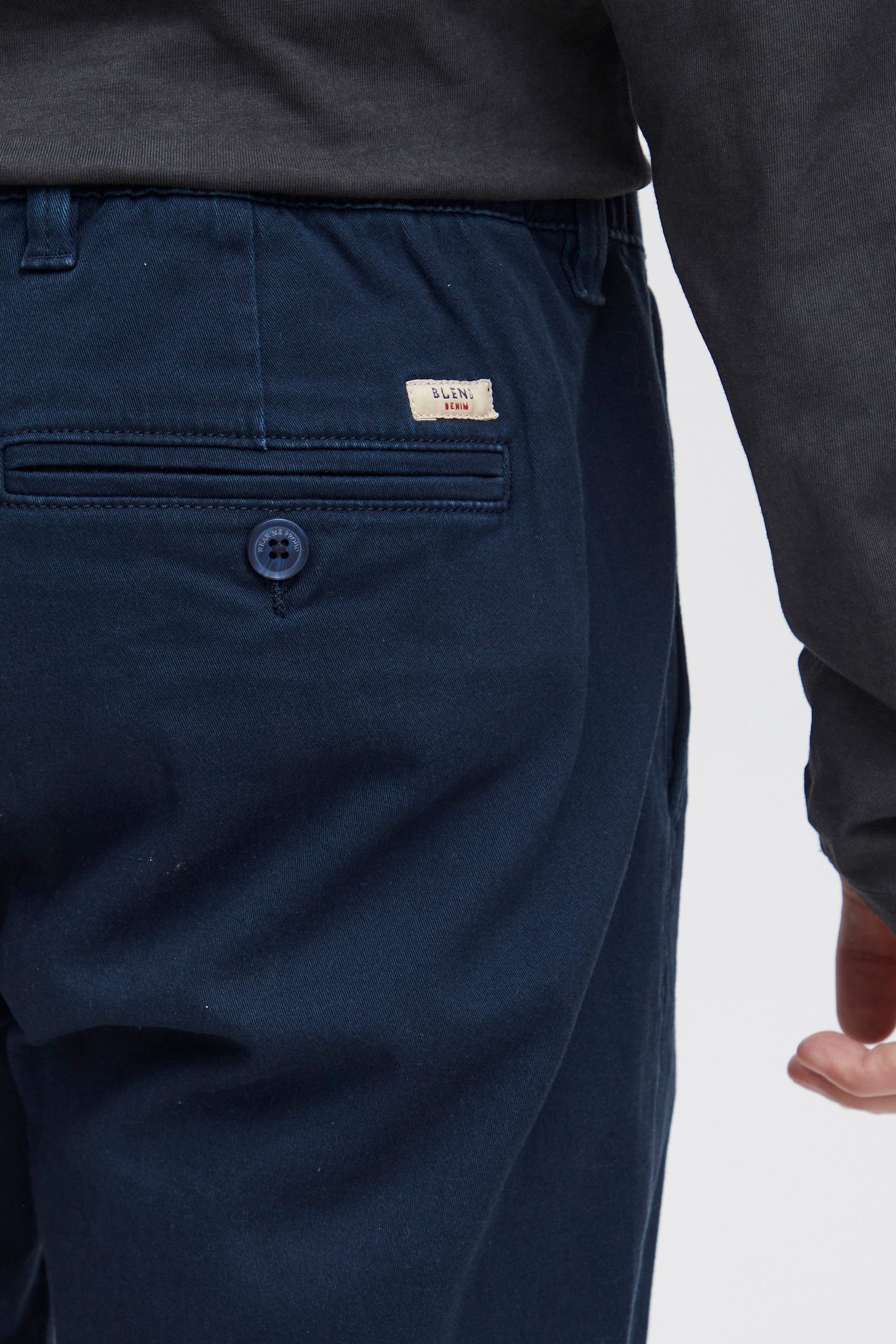 Blend Chinohose BHSelli Jogger Pant mit elastischem Bund und Kodeln - Regular Fit