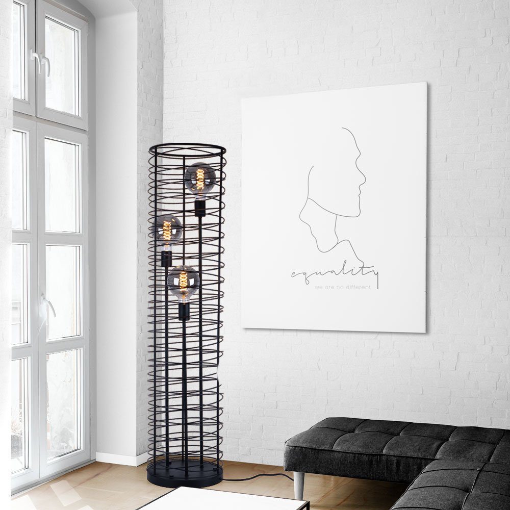 GLOBO LIGHTING Stehlampe, Leuchtmittel nicht inklusive, Stehlampe Wohnzimme günstig online kaufen