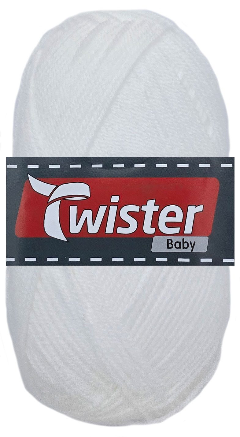 Kurtenbach 50 Gramm Twister Baby aus 100 % Polyacryl Farbauswahl Bastelgarn
