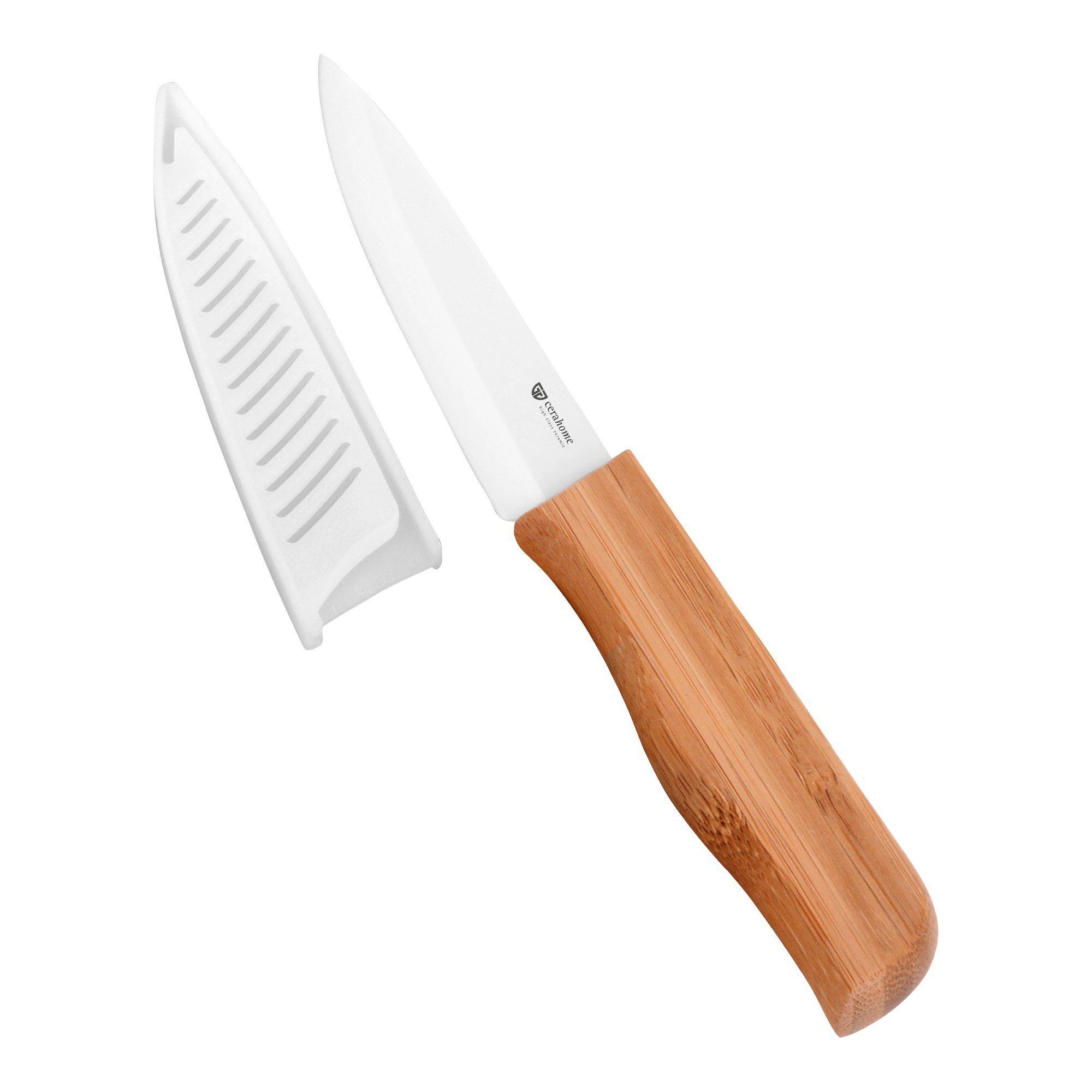 Brotschneidebrett Mit Griff & Messer – Bambus, 10x50 Cm, Inkl. Messer (30 Cm) – Set Von San Ignacio & Kinvara