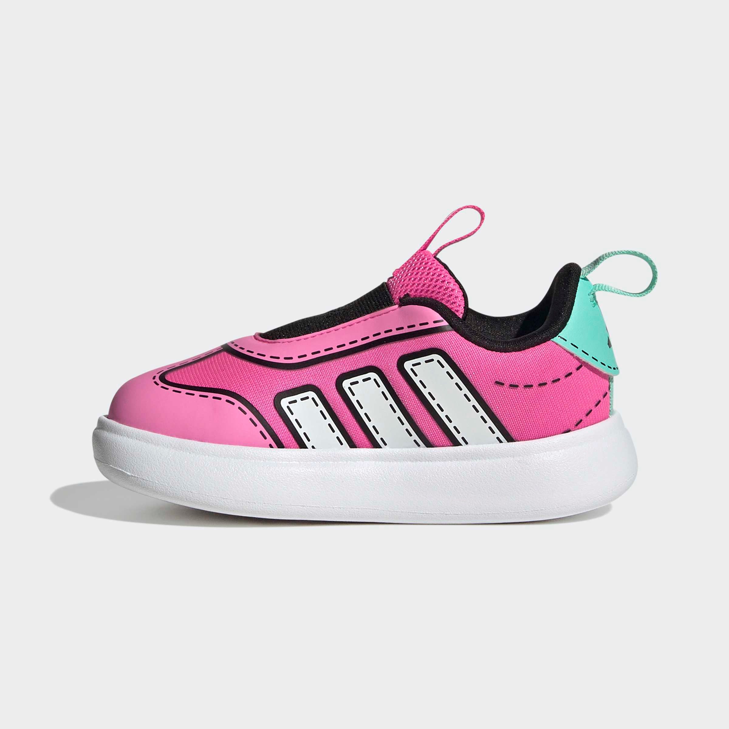 adidas Sportswear BUBBLECOMFY KLEINKINDER Slip-On Sneaker für Kinder