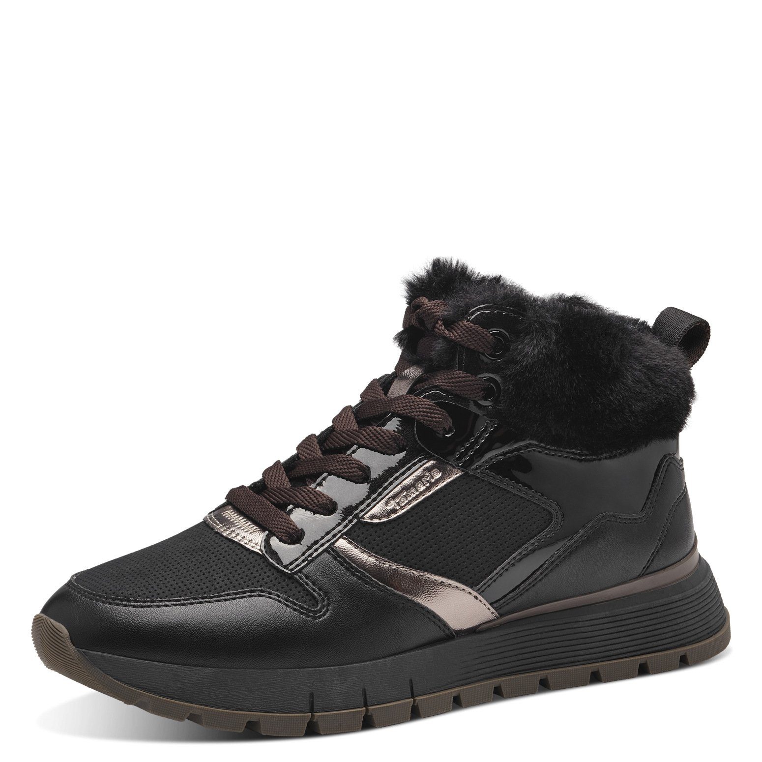 TAMARIS Damen High-top Sneaker 1-25205-41-234 ANTHRACITE COMBI Sneaker