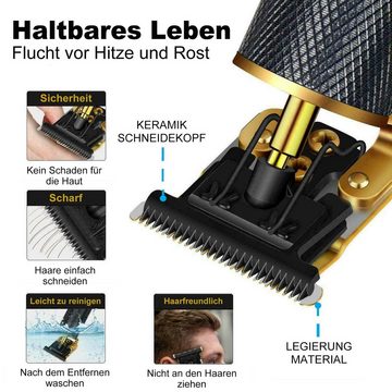 MCURO Haarschneider, herren haarschneidemaschine, Elektrischer Wireless Haartrimmer, Rasierapparat