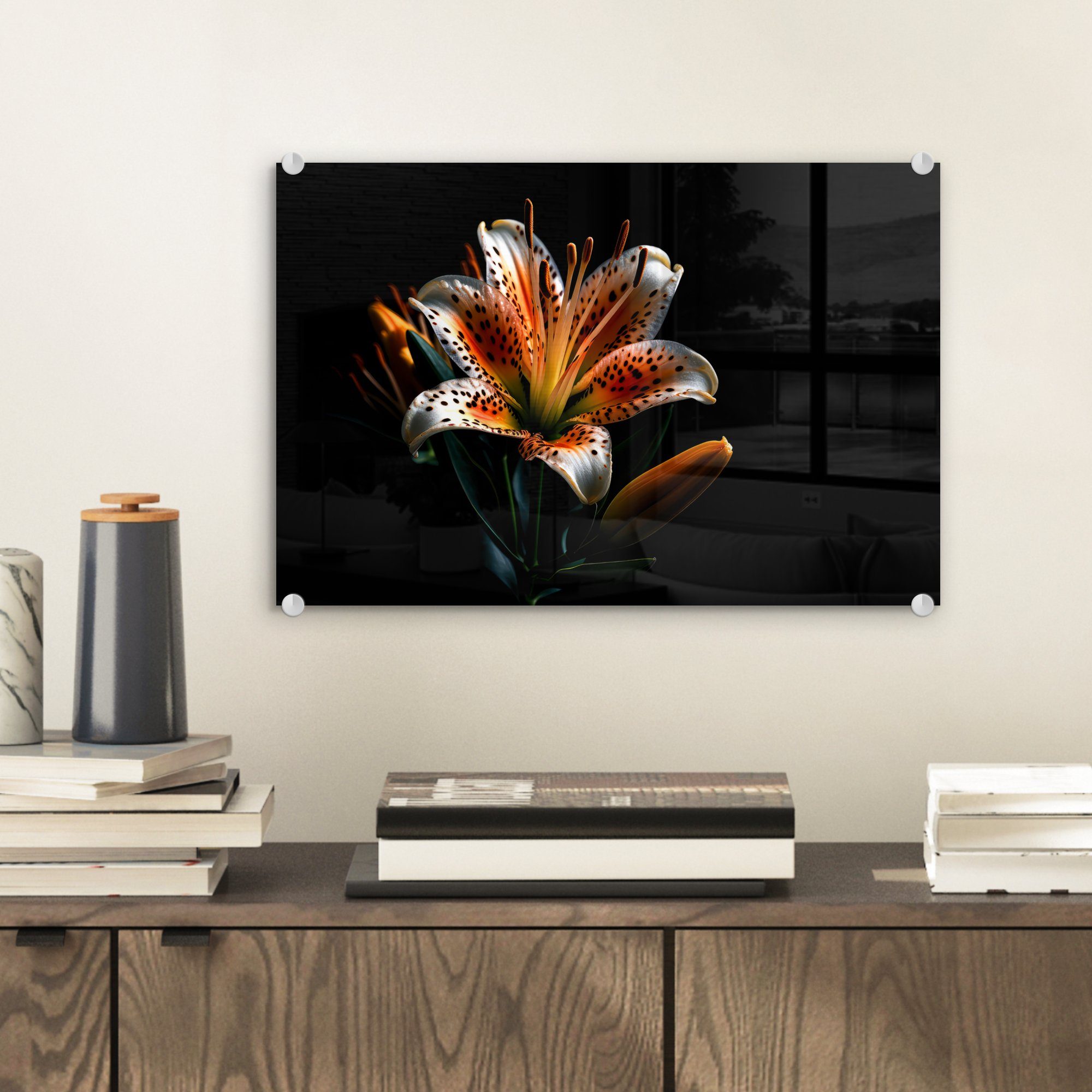 MuchoWow Acrylglasbild Blumen - Lilie - günstig online kaufen