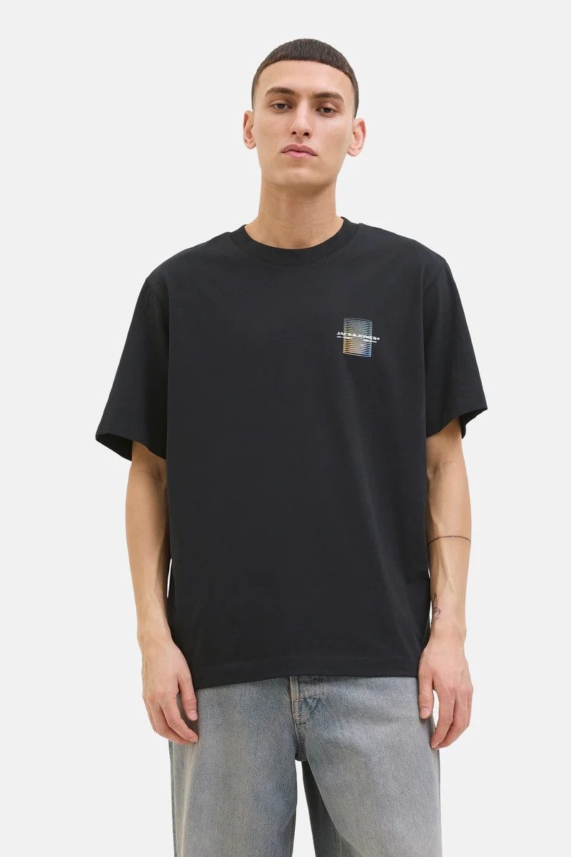 Kurzarmshirt JCOCALMA FRONT PRINT TEE SS CREW NE