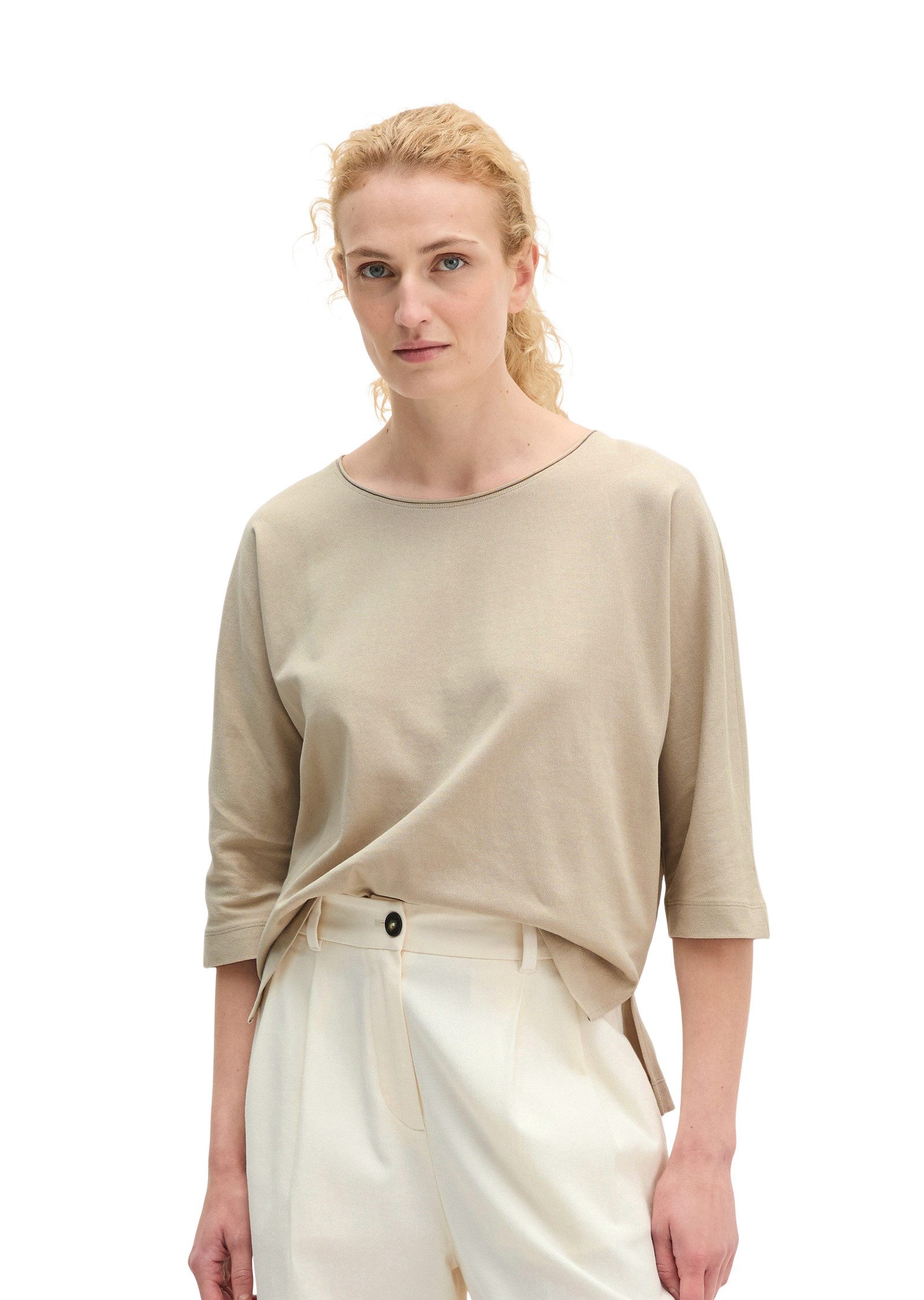 Marc O'Polo T-Shirt aus Feinstrick-Jersey