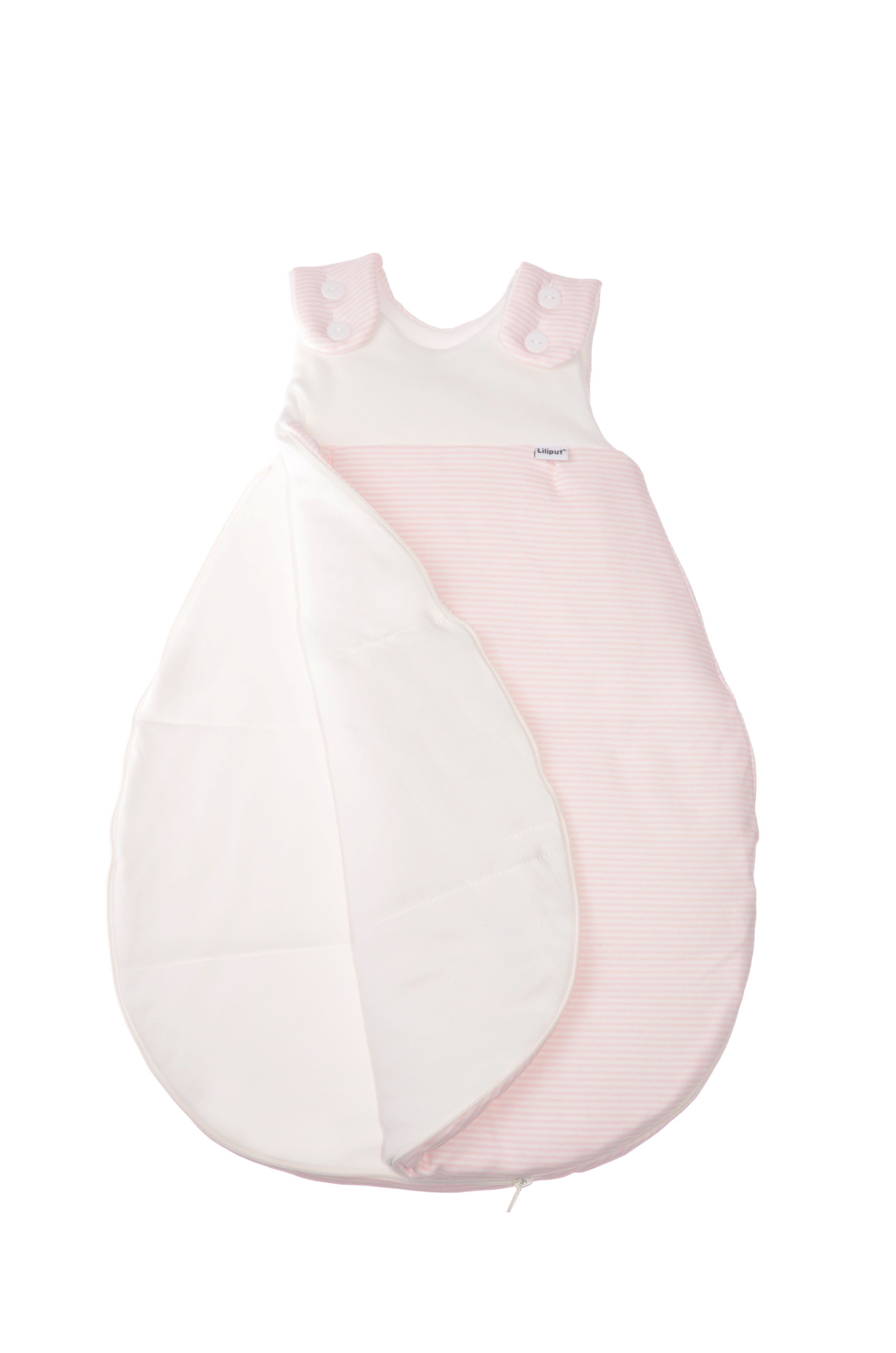 Babyschlafsack, Liliput Streifendesign im verspielten