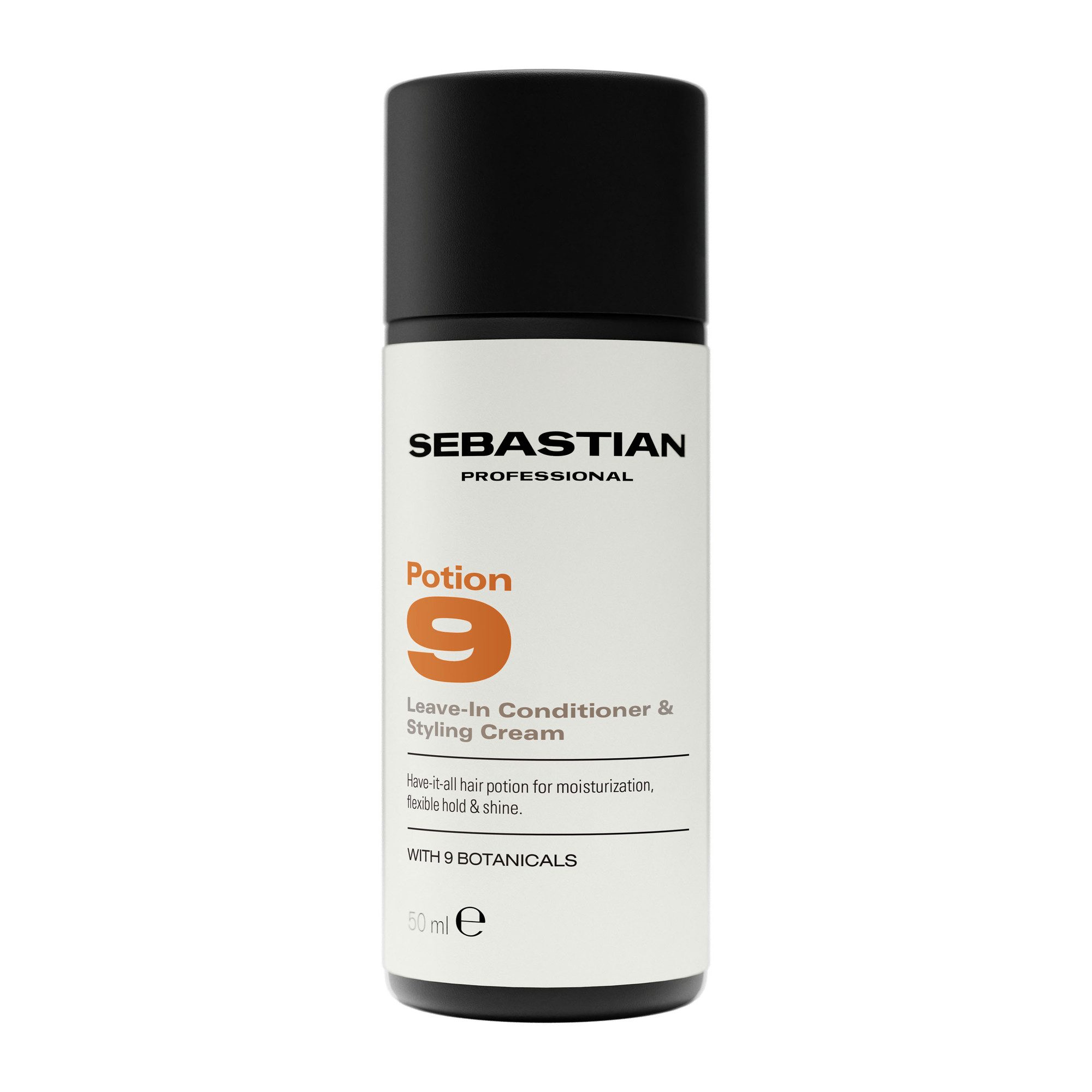 Sebastian Professional Haarcreme Potion 9 Cream, für geschädigtes, glanzloses, trockenes und widerspenstiges Haar