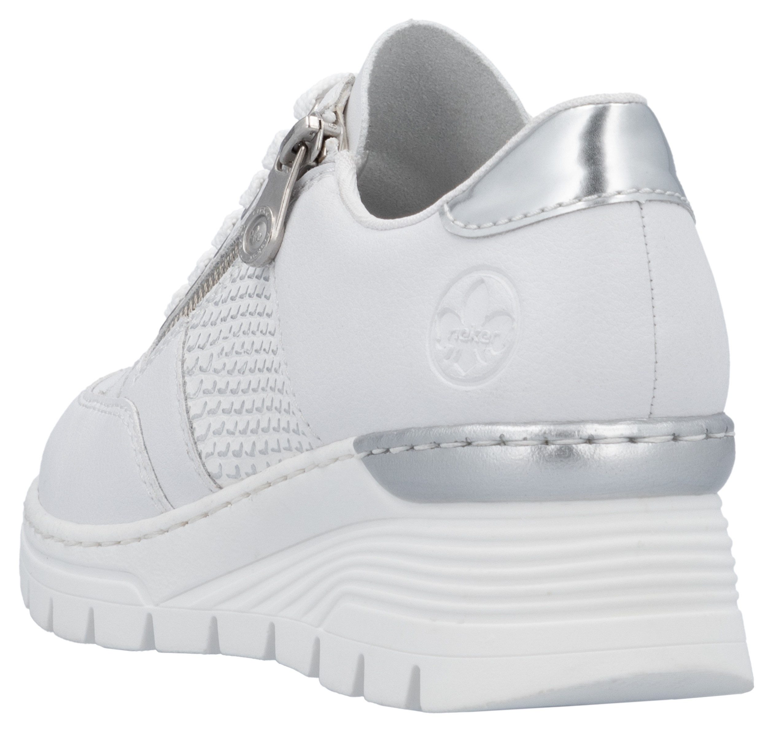Rieker Keilsneaker, Halbschuh, Freizeitschuh, Schnürschuh, Sneaker günstig online kaufen