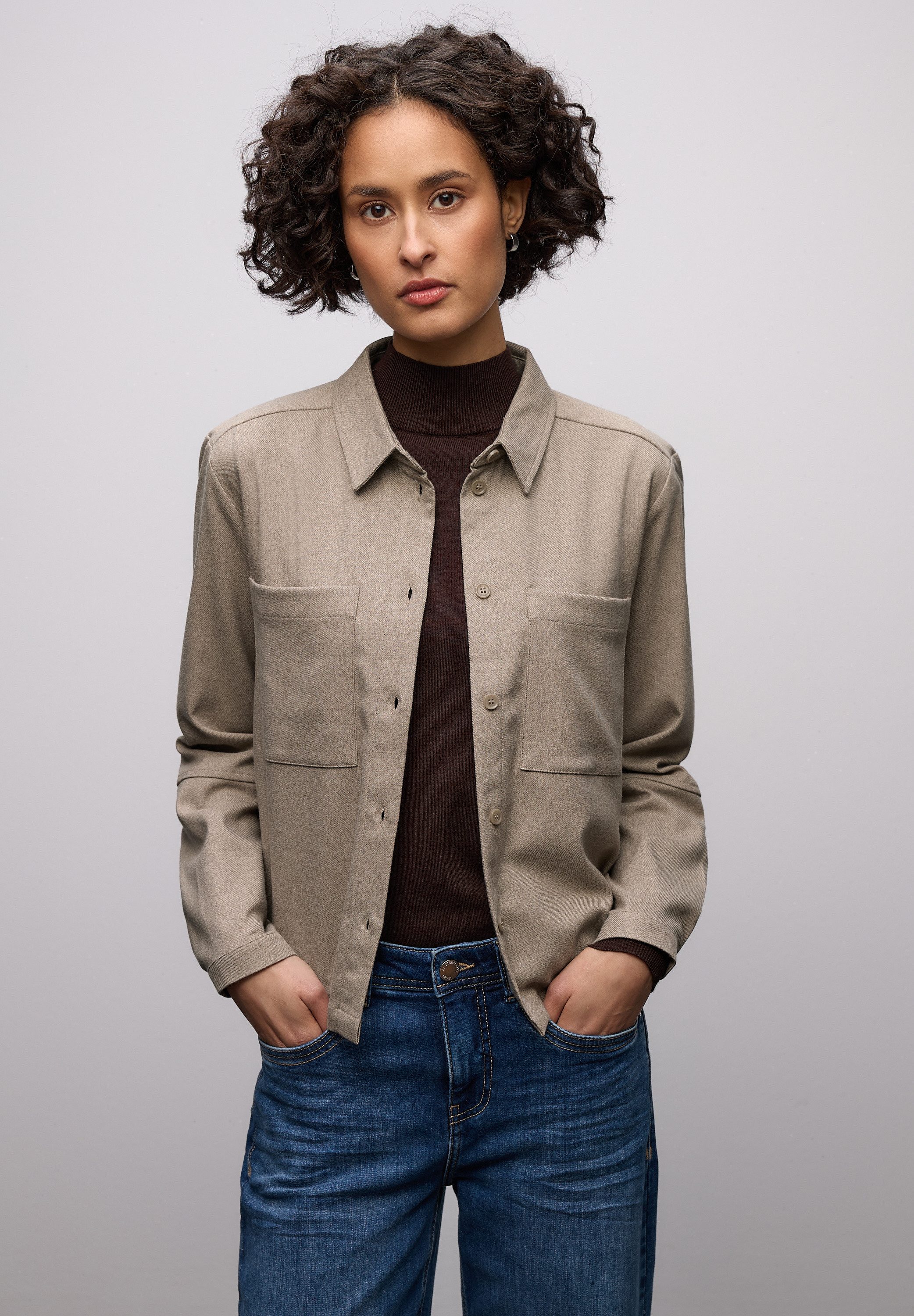 STREET ONE Hemdbluse mit Taschen