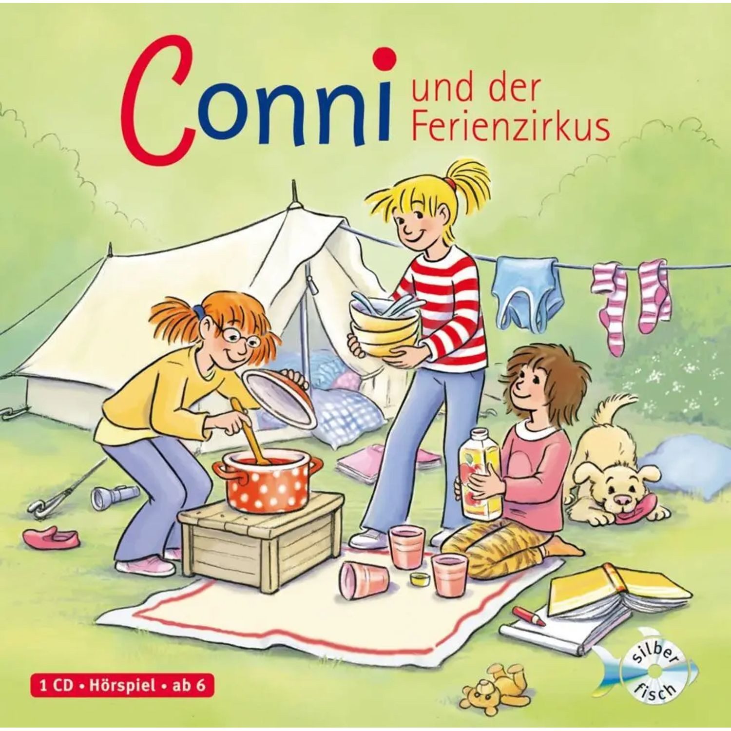 Silberfisch Verlag Hörspiel Conni und der Ferienzirkus,1 Audio-CD