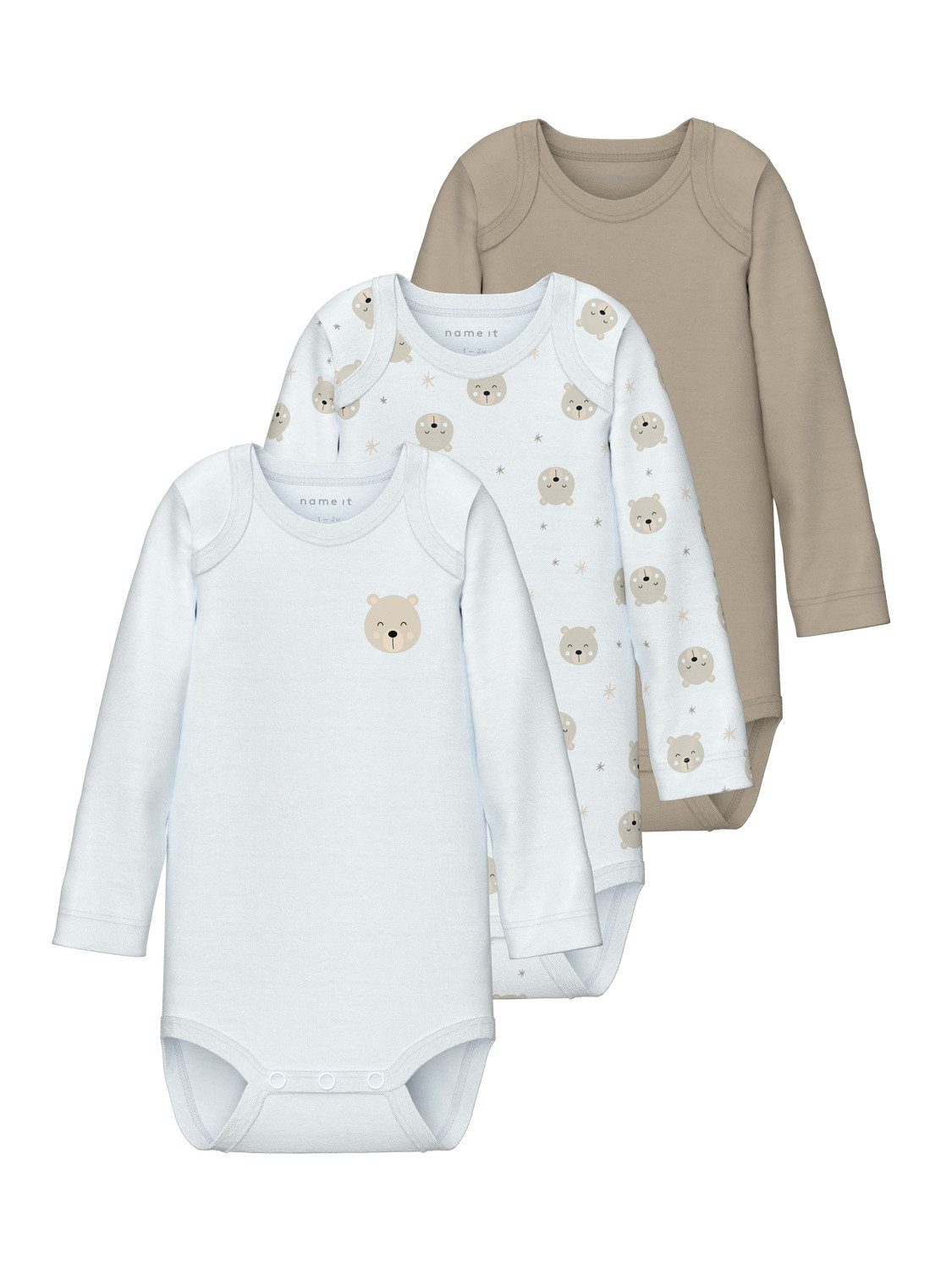 Body NBNBODY 3P LS OXFORD BEAR NOOS