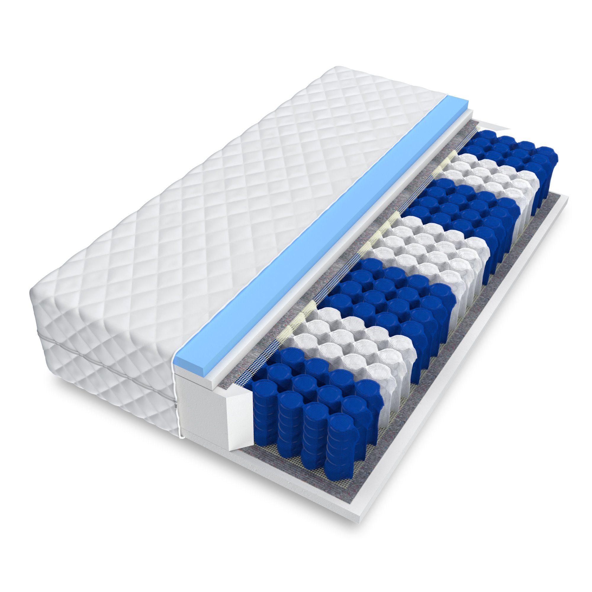 Taschenfederkernmatratze JUPITER 90x200, 140x200, 160x200, 180x200 günstig online kaufen