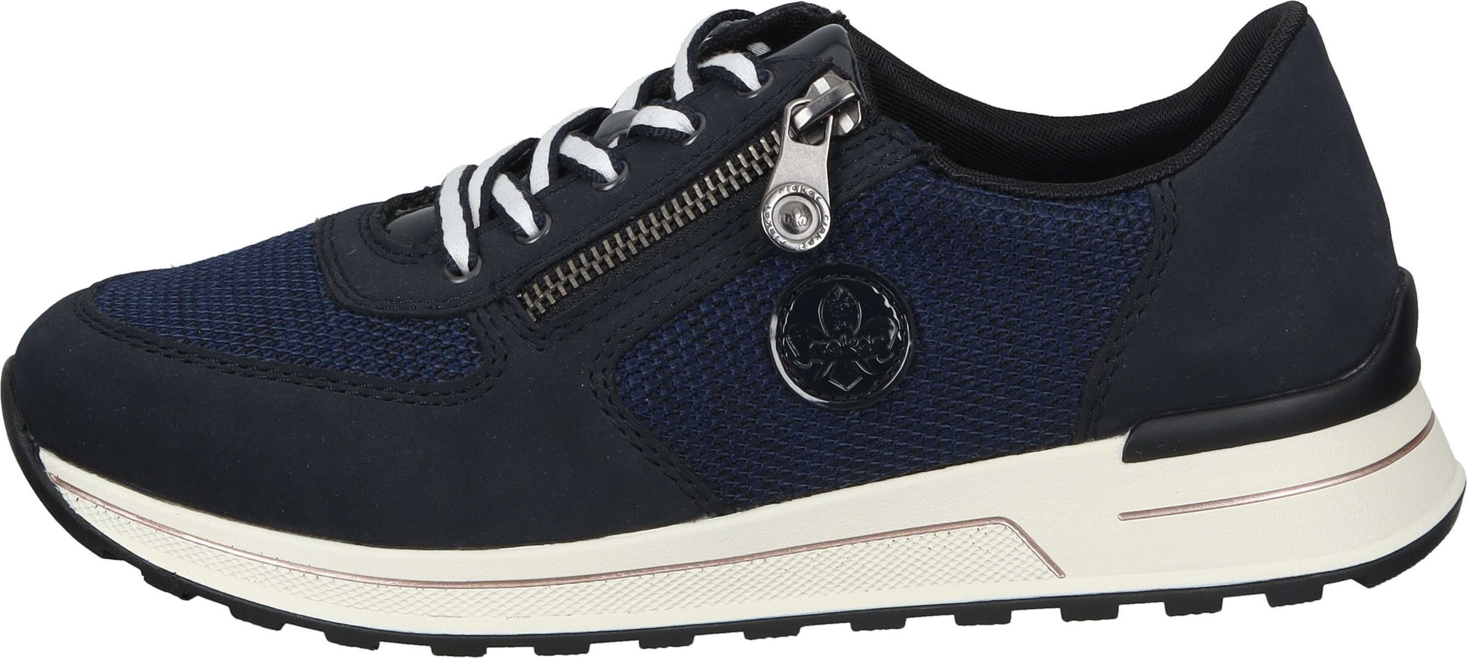 Rieker Sneaker Schnürschuh aus Textil günstig online kaufen