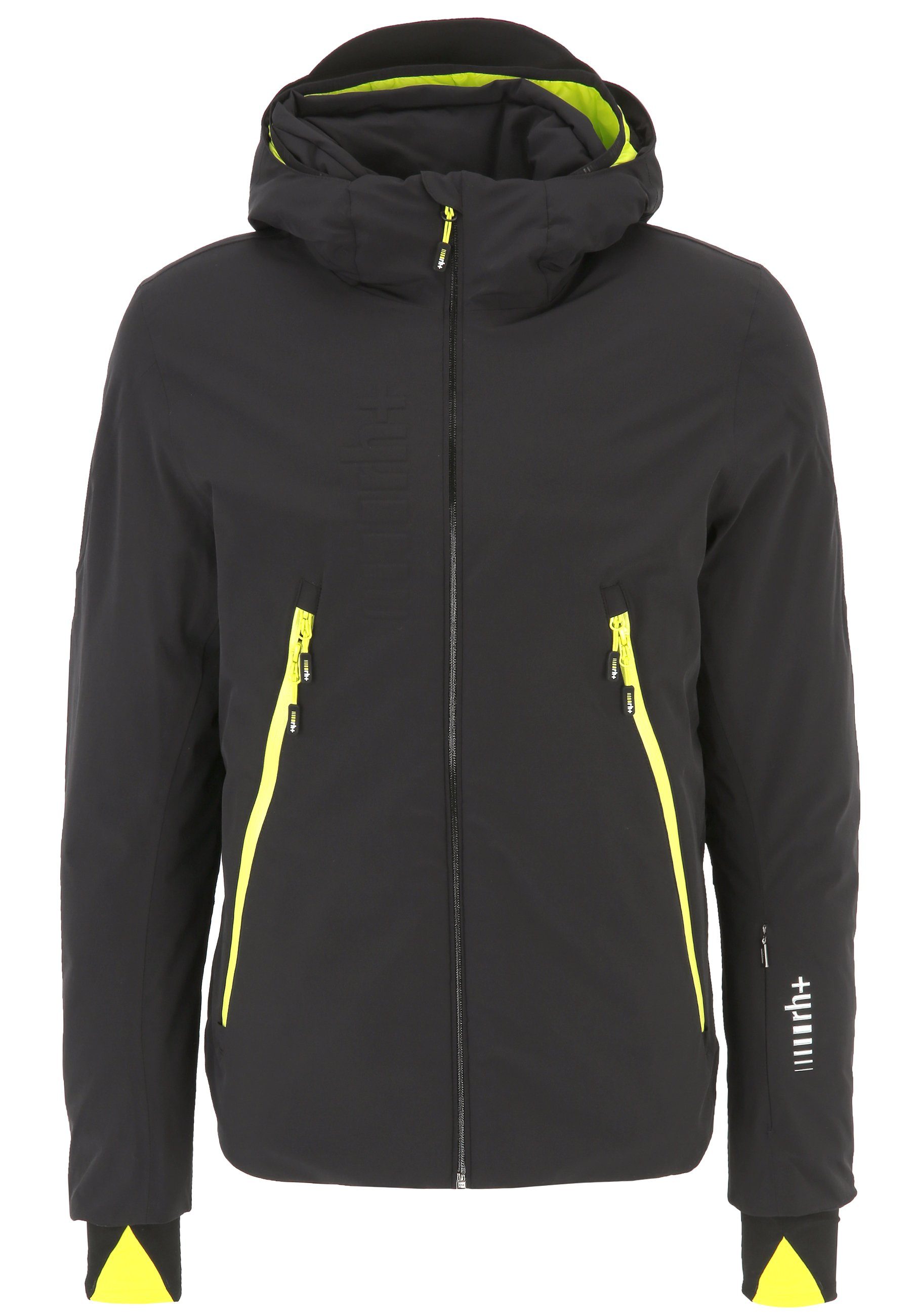 Evo Skijacke black/acid rh+ Powder (1-St) green