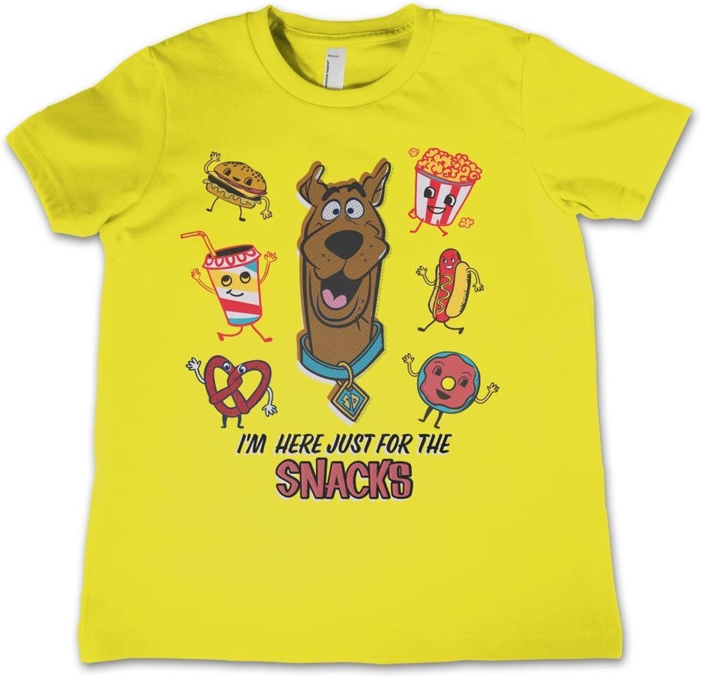 Scooby Doo T-Shirt I'M Here Just For The Snacks Kids T-Shirt