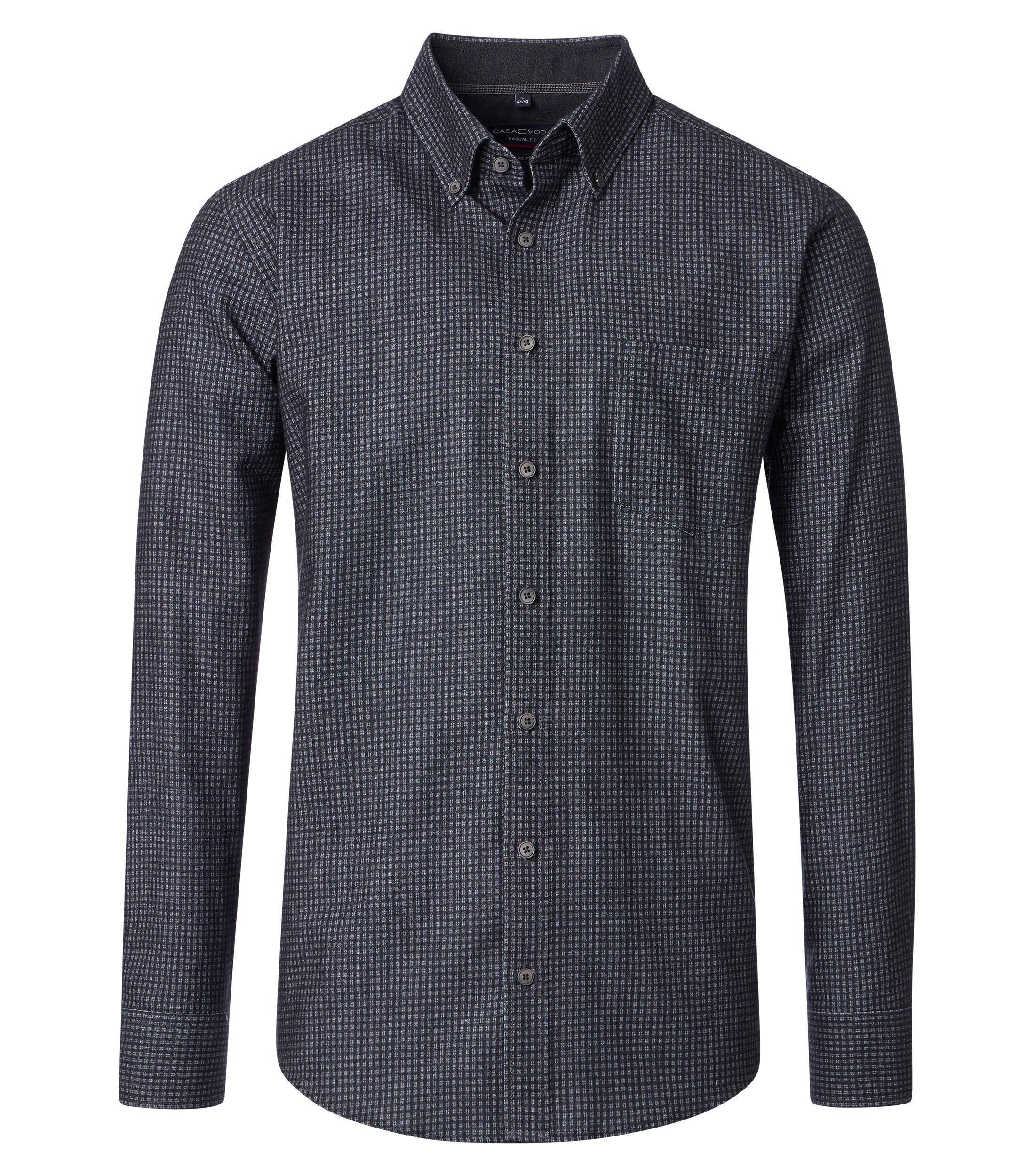 CASAMODA Flanellhemd CASAMODA Flanellhemd Print günstig online kaufen