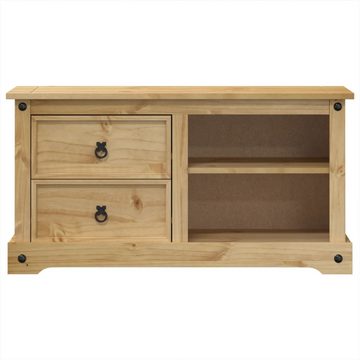 vidaXL TV-Schrank TV-Schrank Corona 100x40x52 cm Massivholz Kiefer