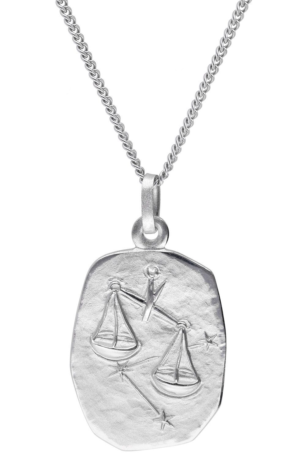 trendor Panzerkette Sternzeichen Waage Silber 925 günstig online kaufen