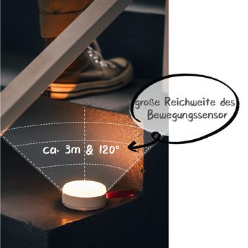 LIGHTSTUDIO LED Nachtlicht LS-Mii-B01, LED fest integriert, Warmweiß
